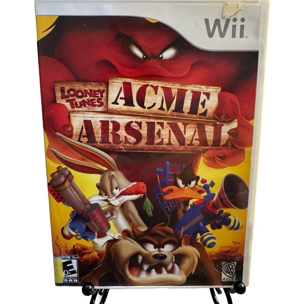Looney Tunes: Acme Arsenal Nintendo Wii Action Adventure Game E10+ 2007